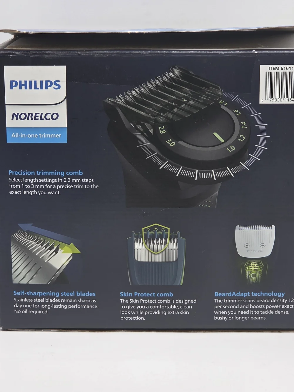 Philips Norelco All-in-One Trimmer Grooming Kit